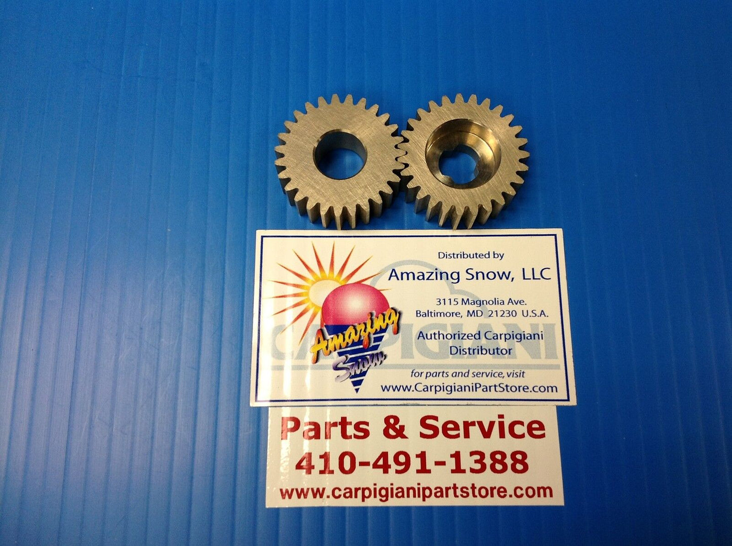 Carpigiani Parts Coldelite Whipped Cream Machine Pump Gears Set  KW-50 MINIWIP