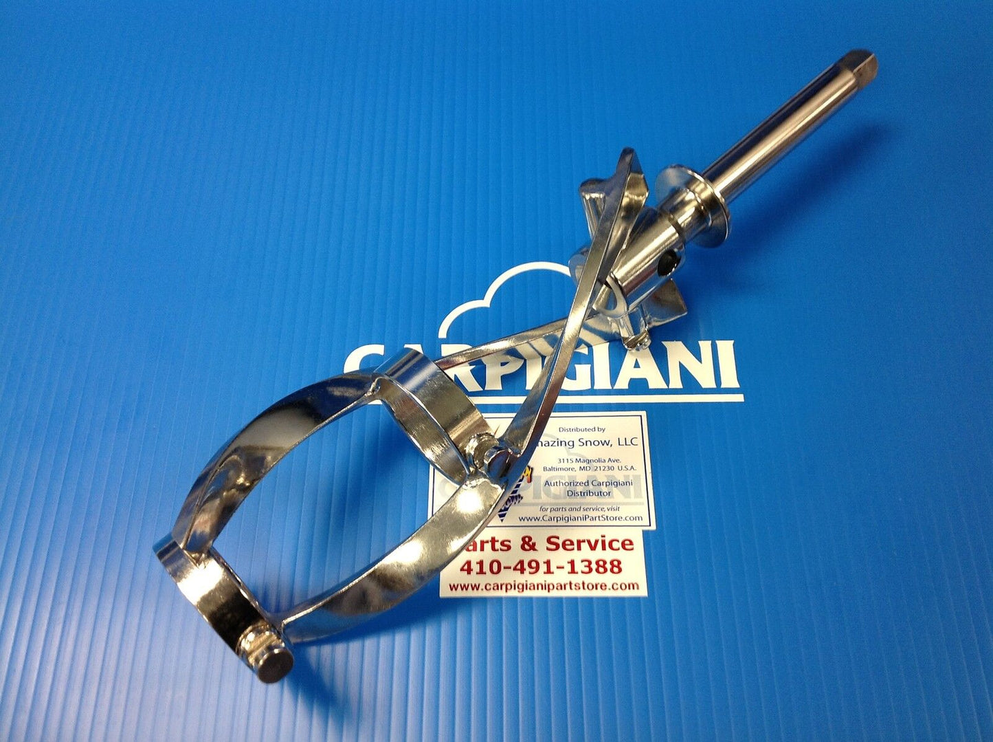 Carpigiani Parts Coldelite Soft Serve Ice Cream Beater Set UC-1131G & UC1131P