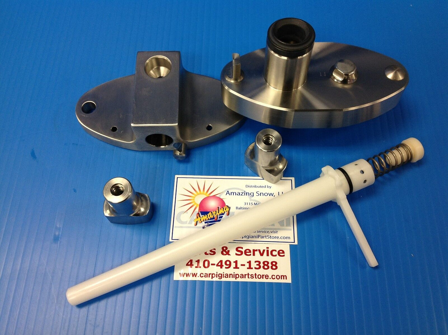 Carpigiani Parts Complete Stainless Steel Pump  UC-711P UC-1131P UF-253P UF 820