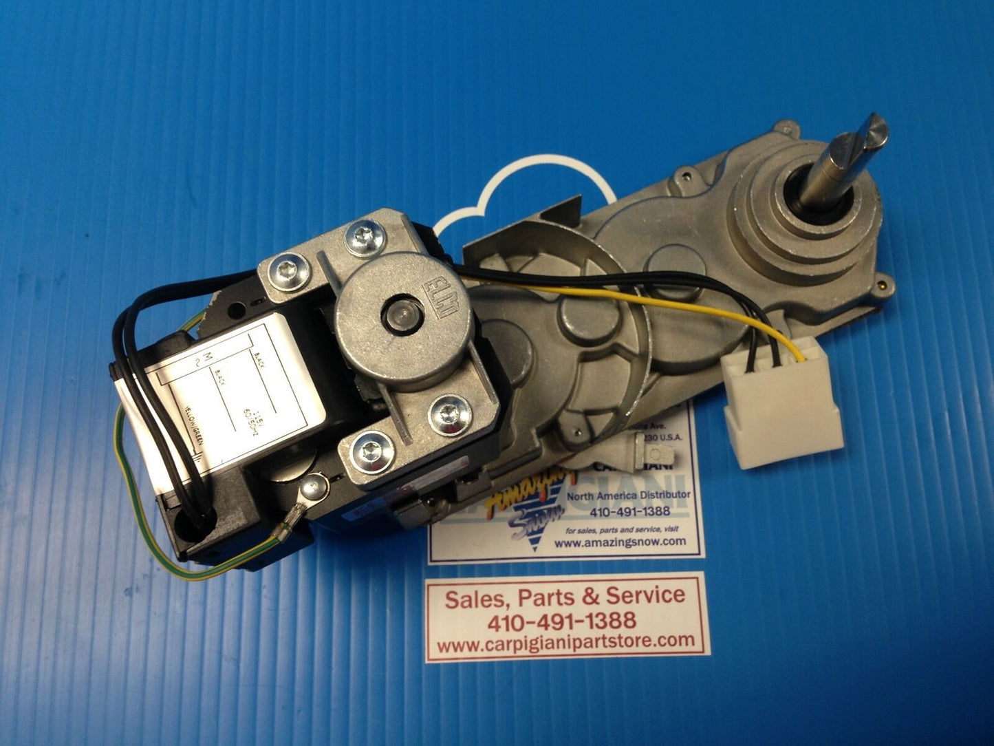 Carpigiani Parts Slush Spin Model Gear Box -Motor 1 Bowl , 2 Bowl, 3 Bowl