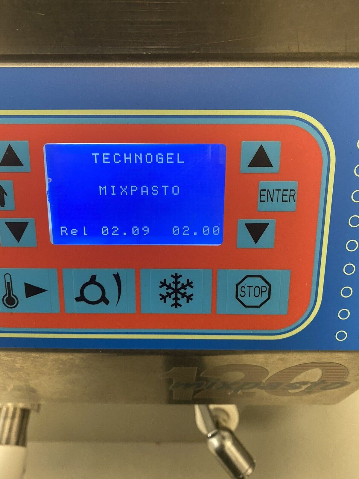 2018 Technogel Mixpasto 120 Pasteurizer Gelato Ice Cream 3 phase Water Cooled