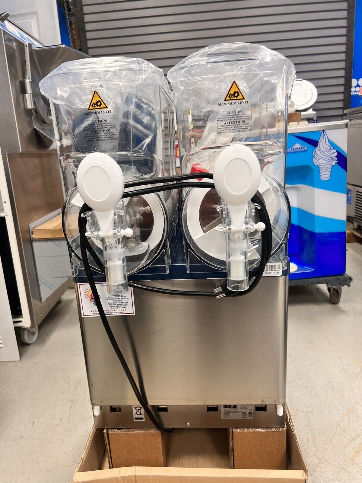 Carpigiani Fast Freeze Frozen Beverage Margarita Slush Granita Machine Granitime