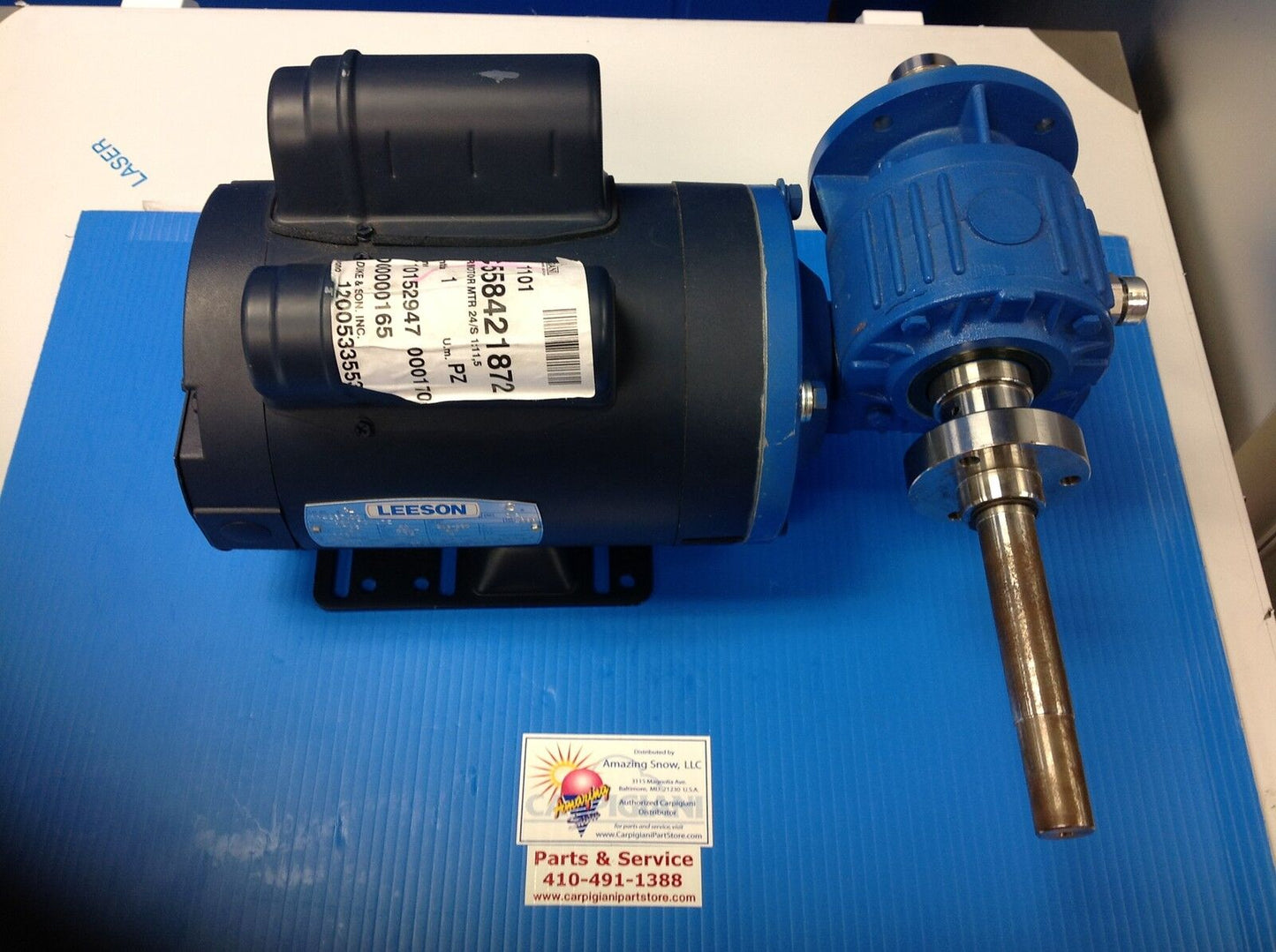 Carpigiani Parts Coldelite Soft Serve Ice Cream UC-1131G / P Gear Box & Motor