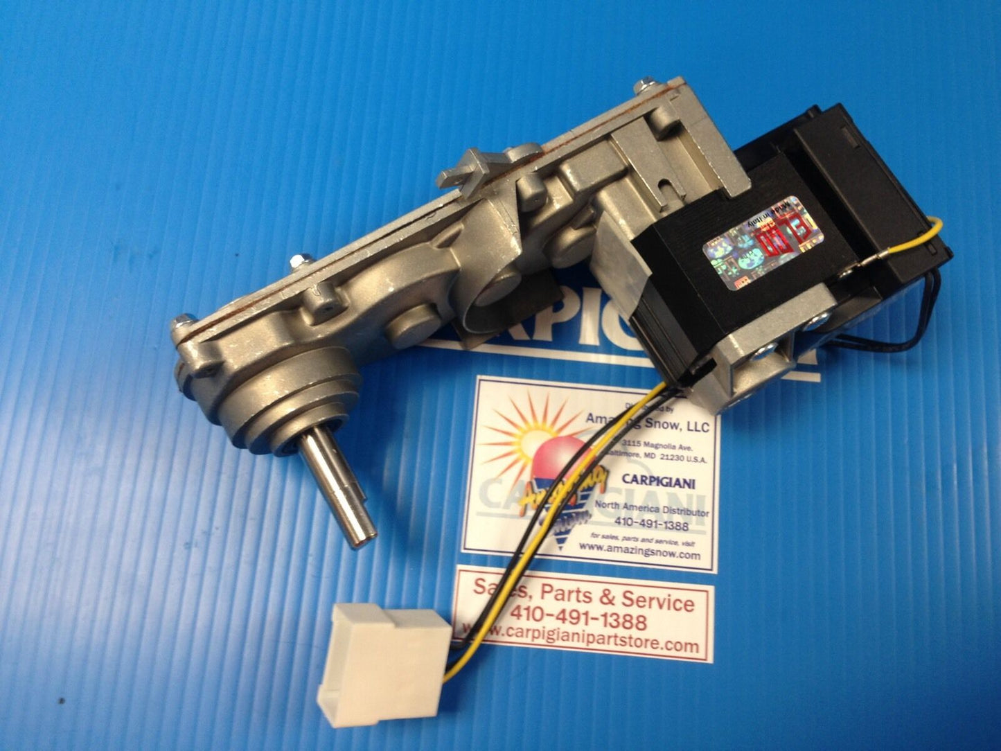 Carpigiani Parts Slush Spin Model Gear Box -Motor 1 Bowl , 2 Bowl, 3 Bowl