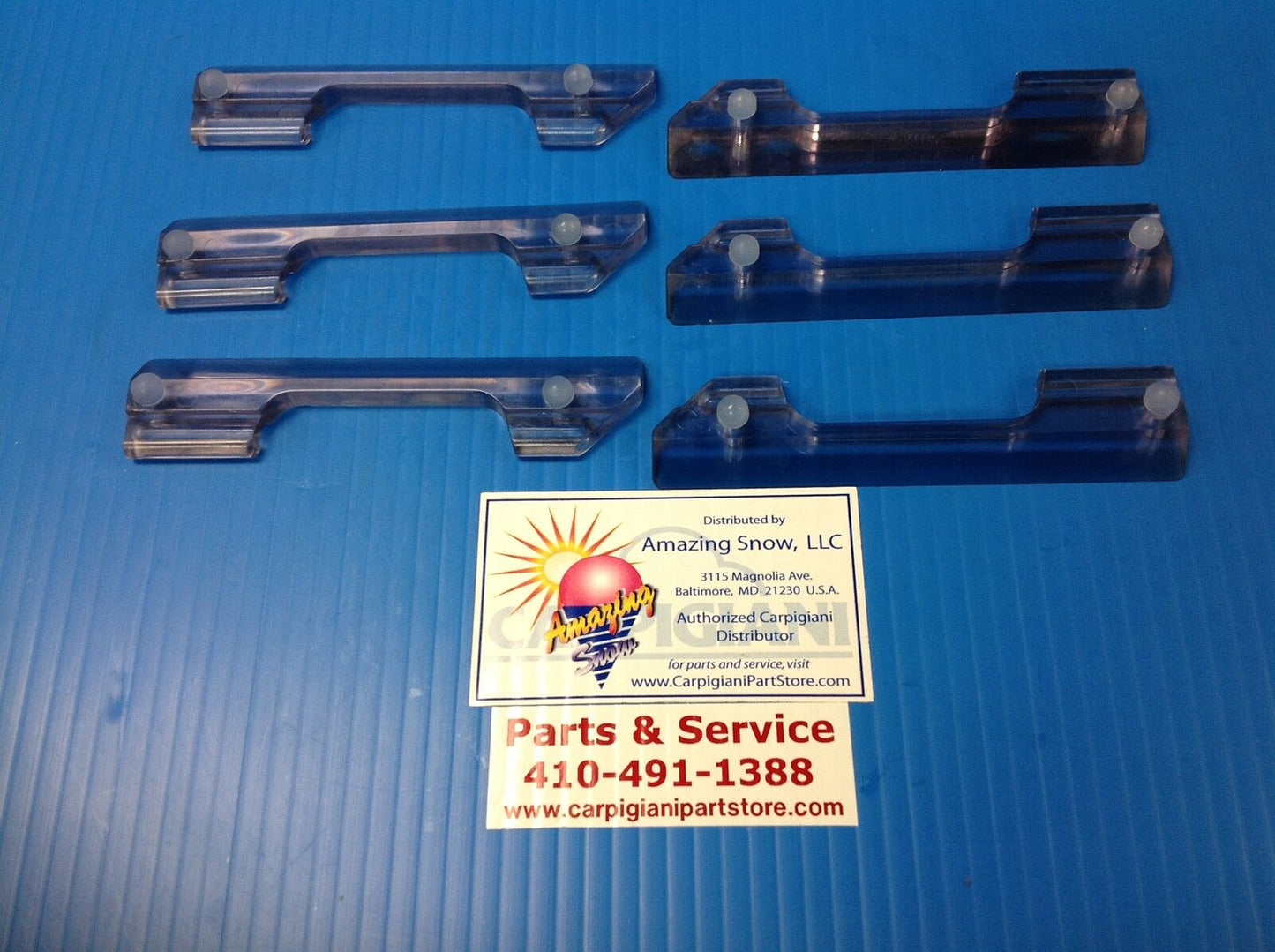Carpigiani Parts Coldelite Ice Cream Gelato Yogurt Scraper Blades Kit UF-253