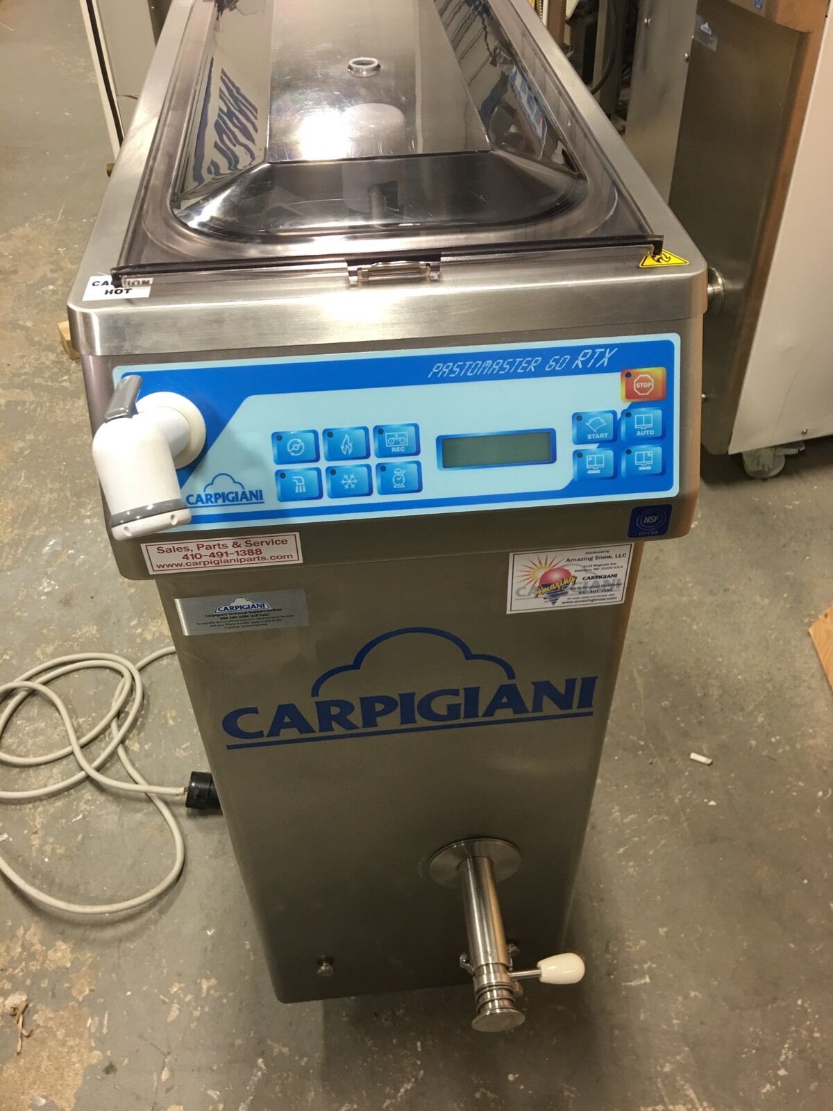 Carpigiani Gelato Ice Cream Pastomaster 60 RTX